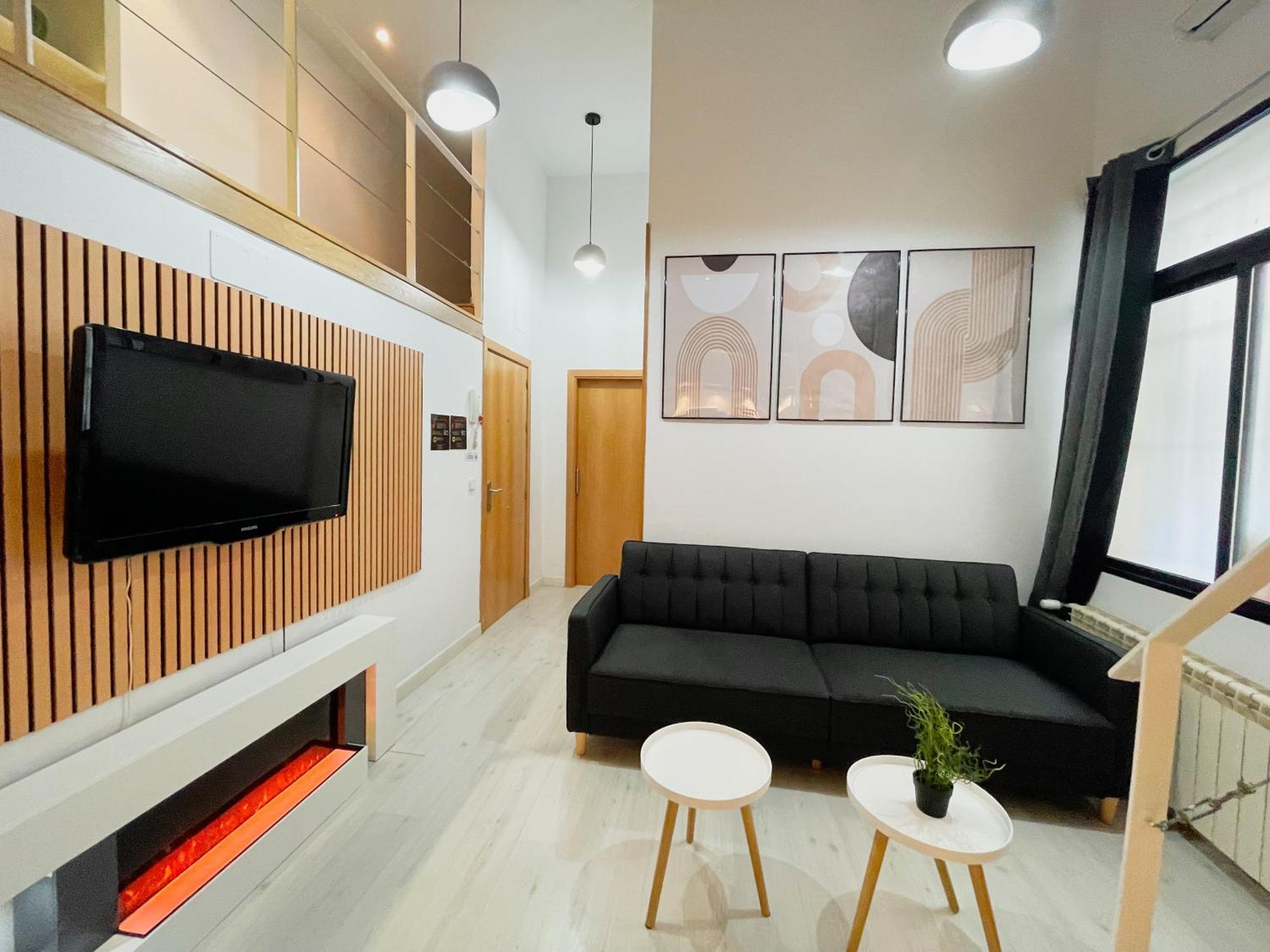 マドリードCarretas Duplex Interiorアパートメント エクステリア 写真